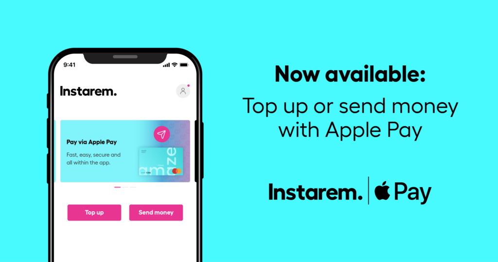 Introducing a faster, easier way to pay with Apple Pay on Instarem  blog image